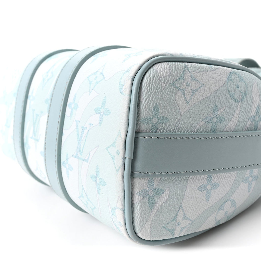 Monogram Aquagarden Keepall Bandouliere 25 Crystal Blue wholesalehk.shop