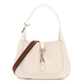 Ancora Calfskin Web Small Jackie Shoulder Bag Light Grey £¨ Direct shipment via from wholesalehk.shop
