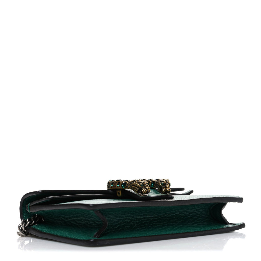 Calfskin Super Mini Dionysus Shoulder Bag Emerald wholesalehk.shop