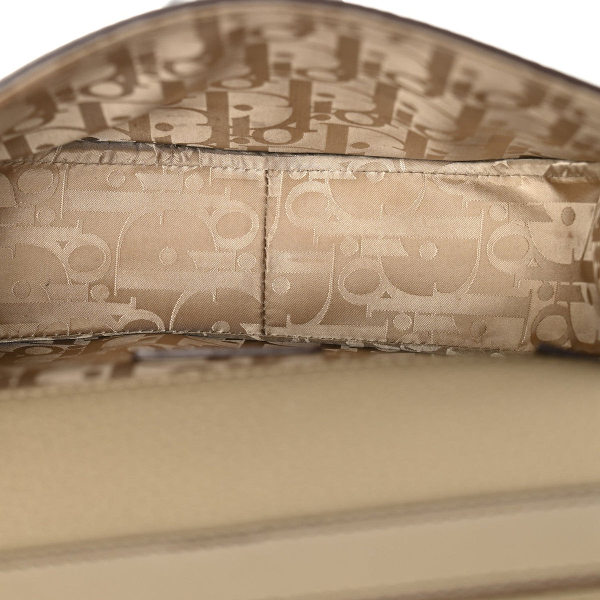 Grained Calfskin Mini Gallop Bag With Strap Beige wholesalehk.shop