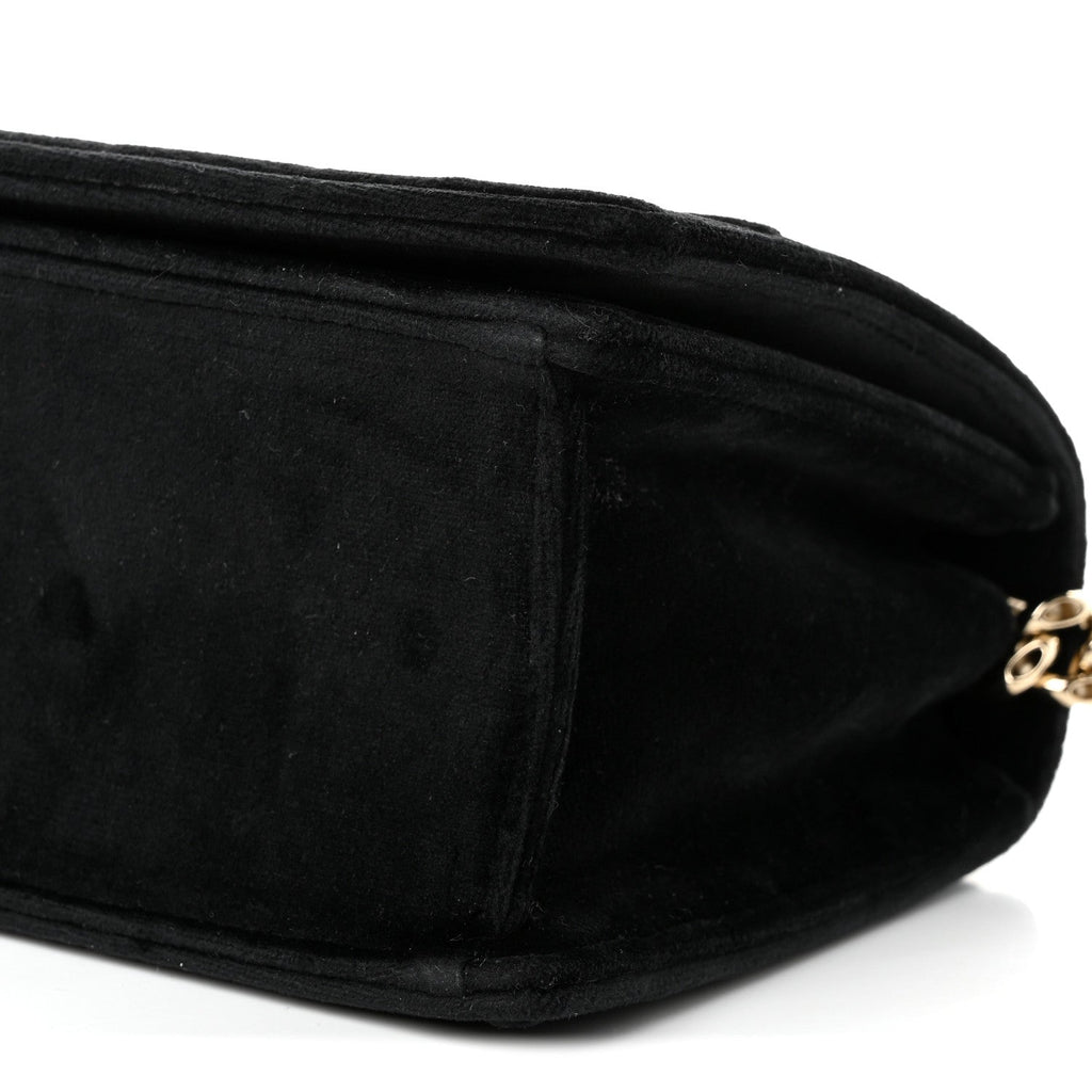 Velvet Small Diorama Flap Bag Black ¡§ Direct shipment via from wholesalehk.shop