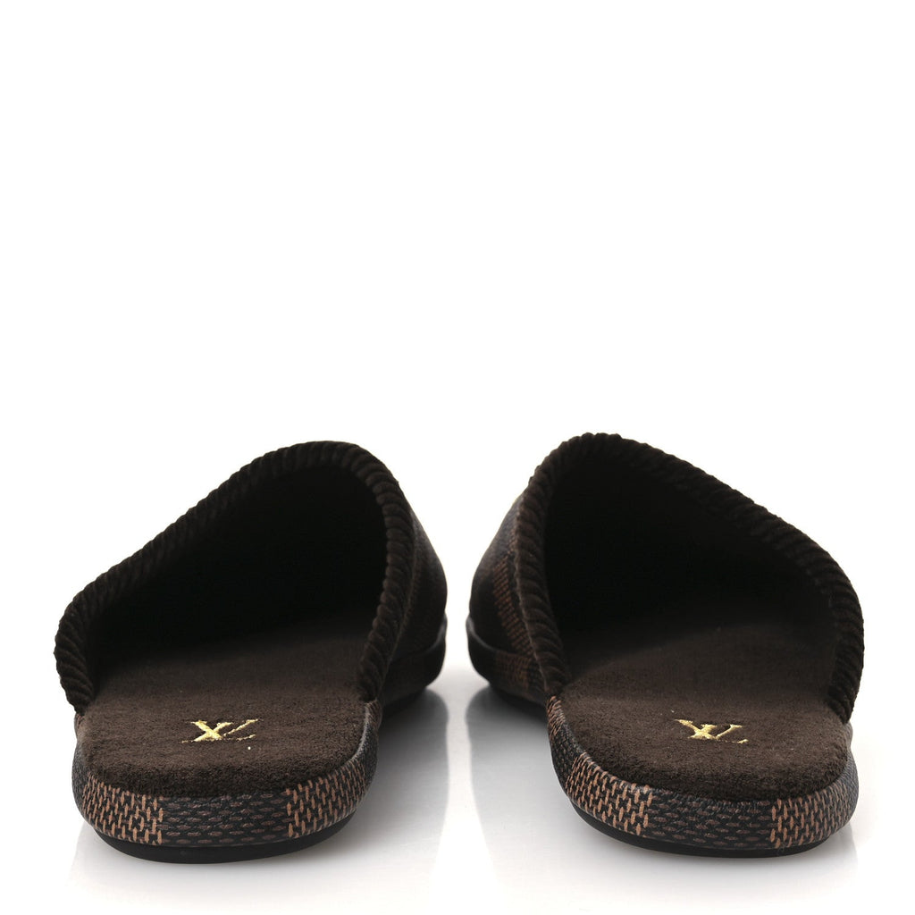 Damier Ebene Palace Slippers 8 Mocha £¨ Direct shipment via from wholesalehk.shop