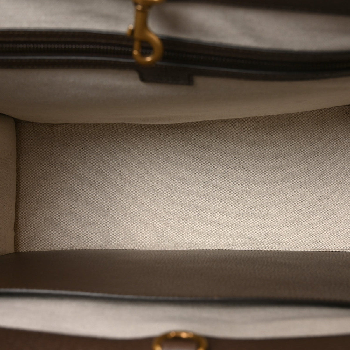 GG Supreme Monogram Textured Dollar Calfskin Web Large Ophidia Tote Bag Beige Ebony wholesalehk.shop