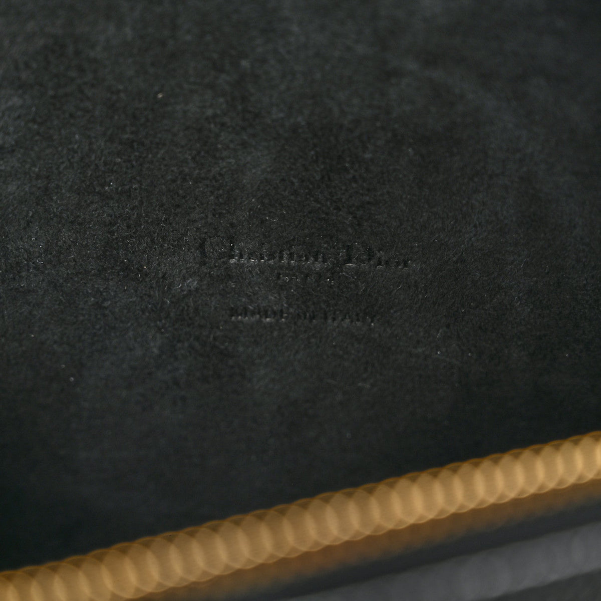 Grained Calfskin Caro Double Pouch Black wholesalehk.shop