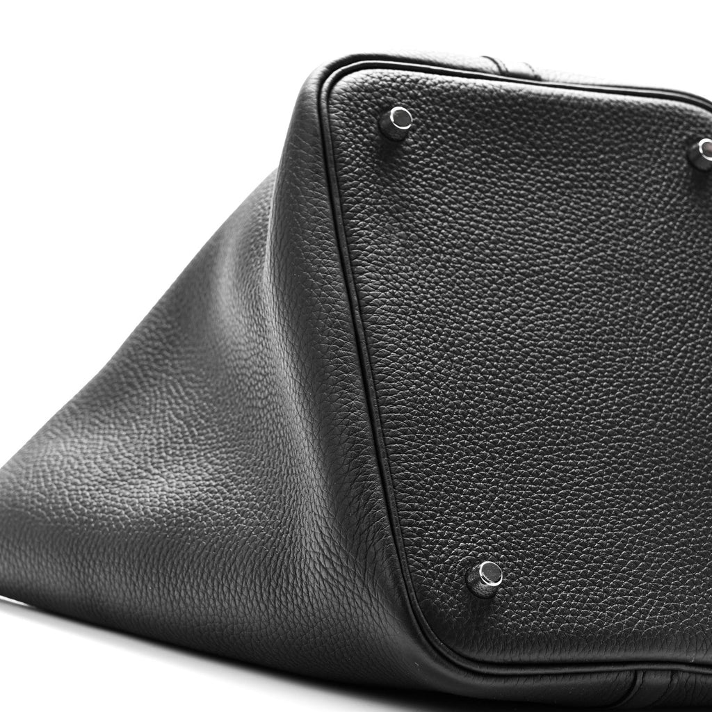 Taurillon Clemence Picotin Lock 22 MM  Black £¨ Direct shipment via from wholesalehk.shop