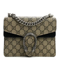 GG Supreme Monogram Mini Dionysus Shoulder Bag Black wholesalehk.shop