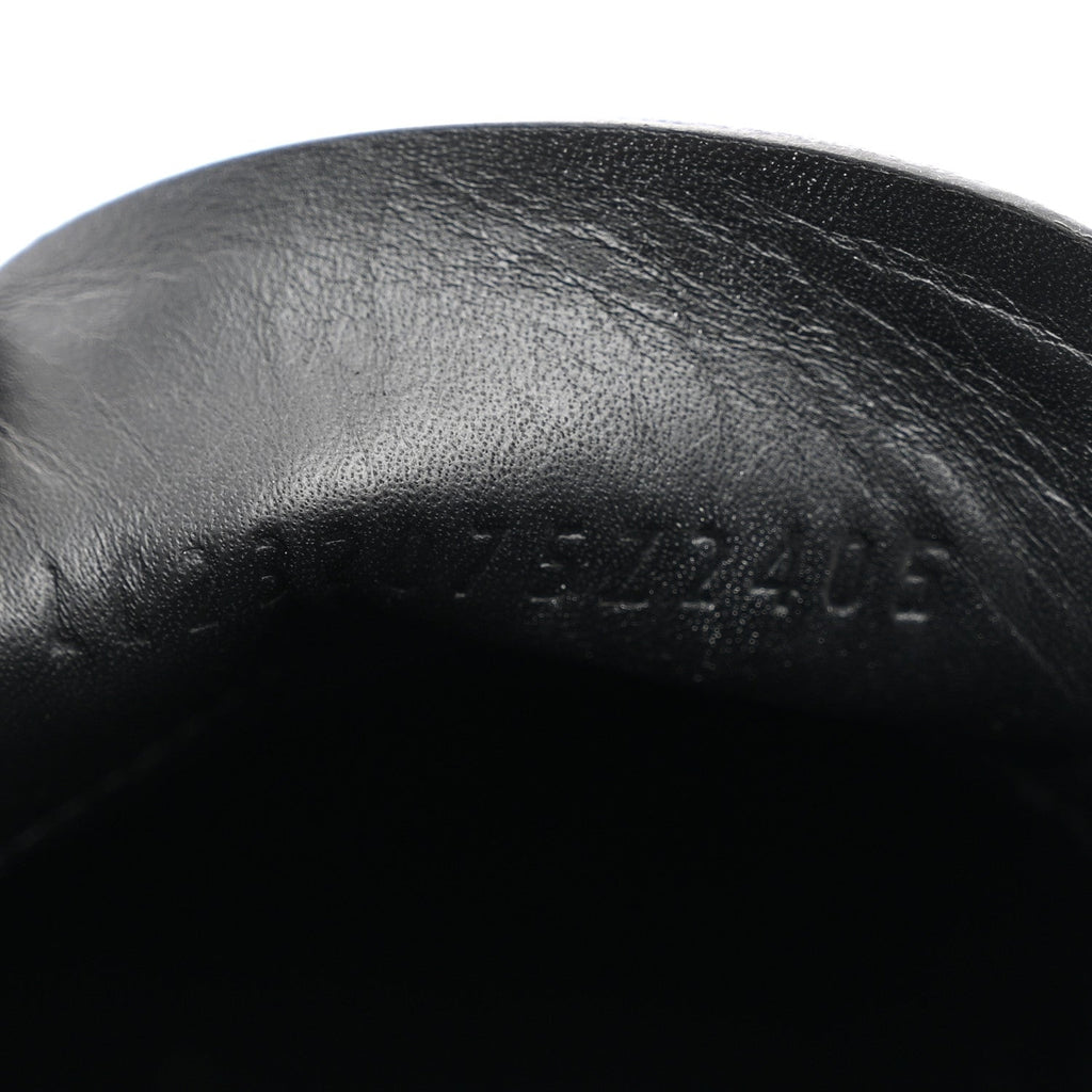 Calfskin Womens Hot Loafer 38 Black wholesalehk.shop