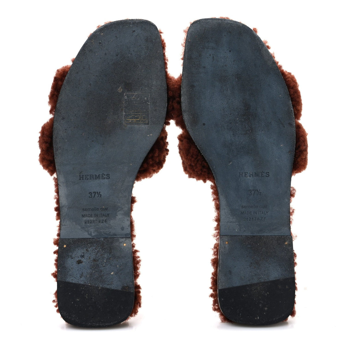 Woolskin Oran Sandals 37.5 Cognac wholesalehk.shop