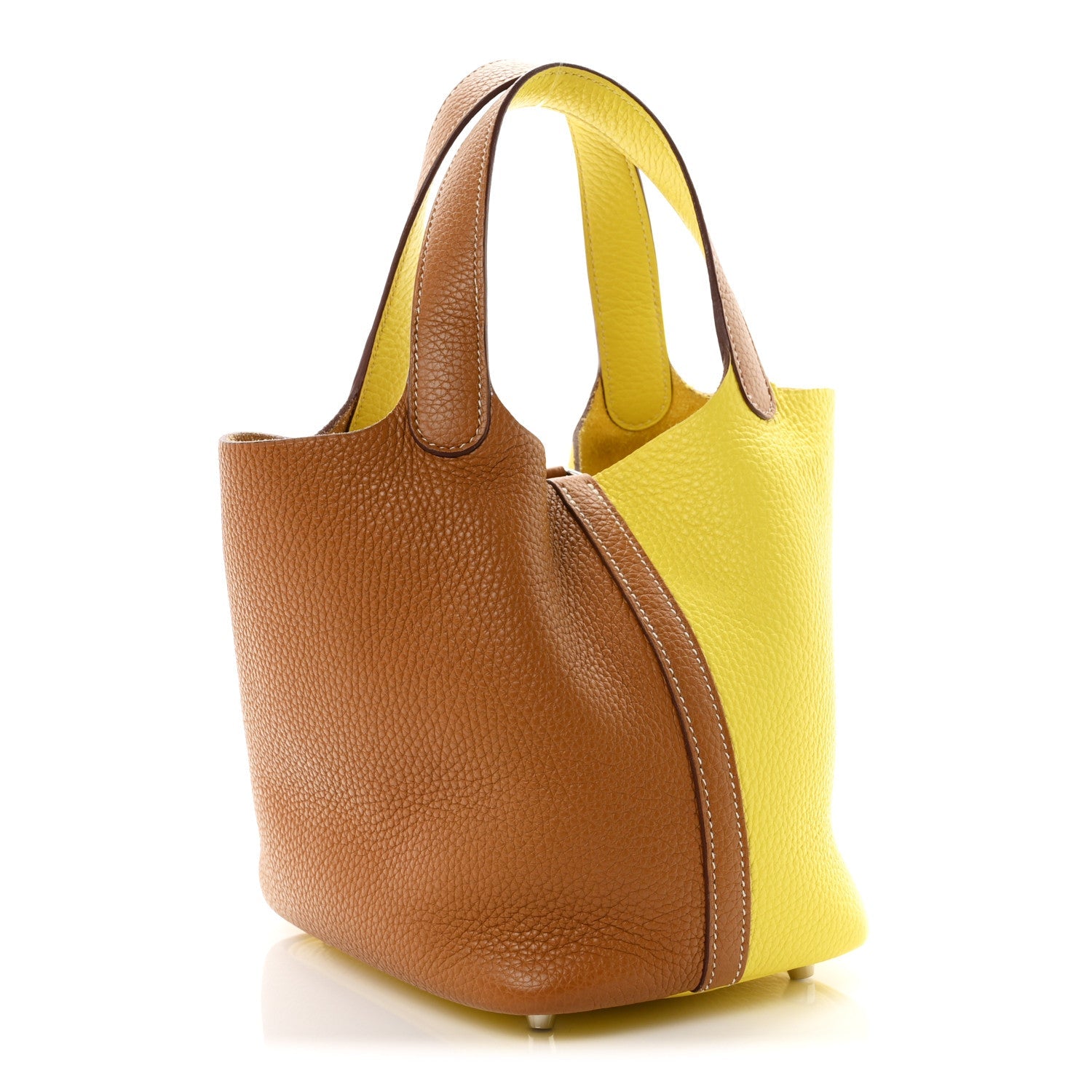 Taurillon Clemence Casaque Picotin Lock 18 PM Lime Sesame £¨ Direct shipment via from wholesalehk.shop