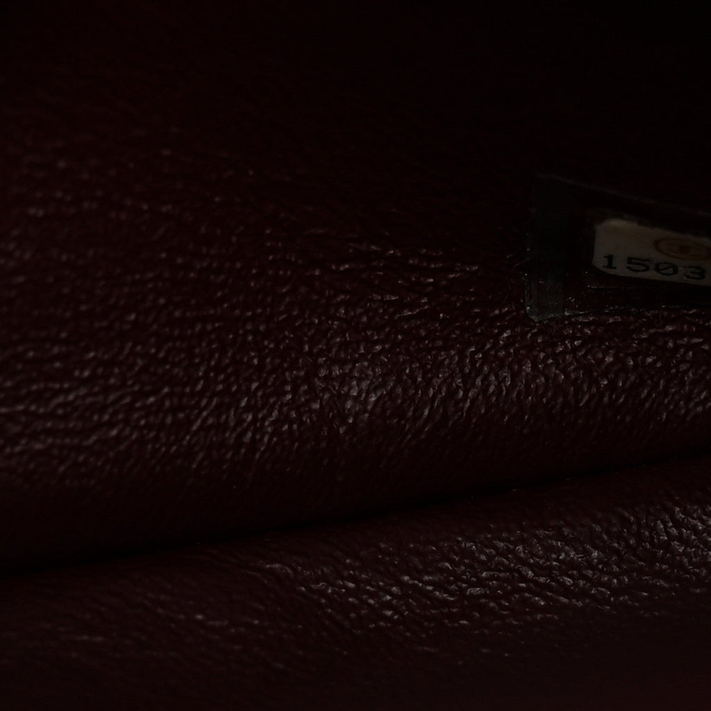 Lambskin Quilted Maxi Double Flap Black wholesalehk.shop