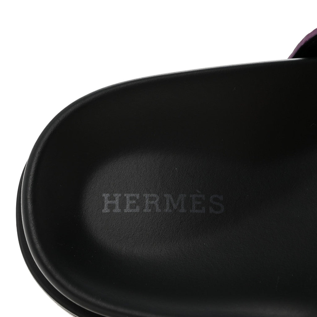 Matte Alligator Womens Chypre Sandals 38.5 Anemone wholesalehk.shop