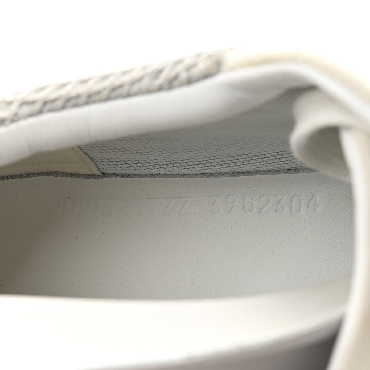 Air Mesh Suede Goatskin Bouncing Sneakers 39 Gris Lulea White wholesalehk.shop