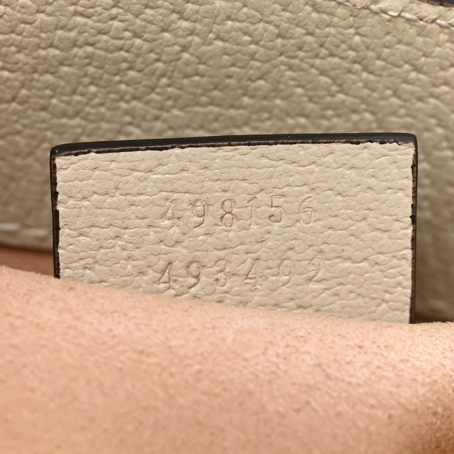 GG Supreme Monogram Flora Textured Calfskin Small Padlock Tote Beige Ebony Multicolor Mystic White £¨ Direct shipment via from wholesalehk.shop