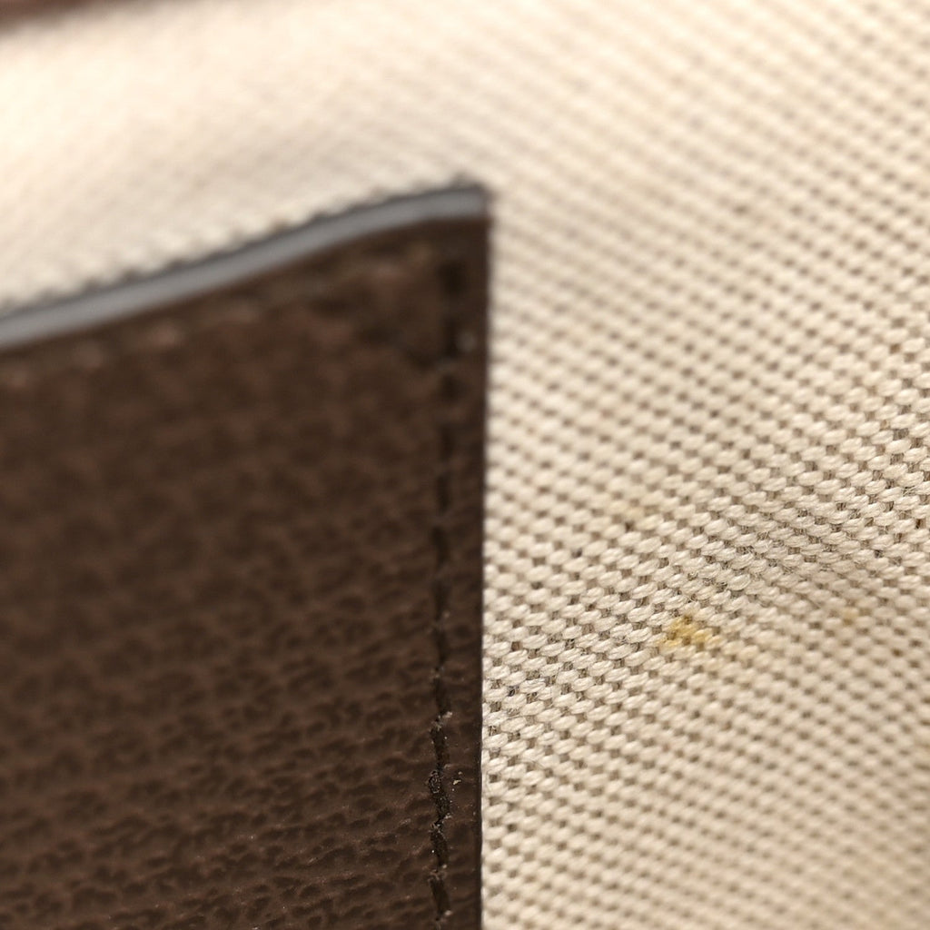 GG Supreme Monogram Textured Dollar Calfskin Web Mini Ophidia Envelope Shoulder Bag Beige Ebony wholesalehk.shop