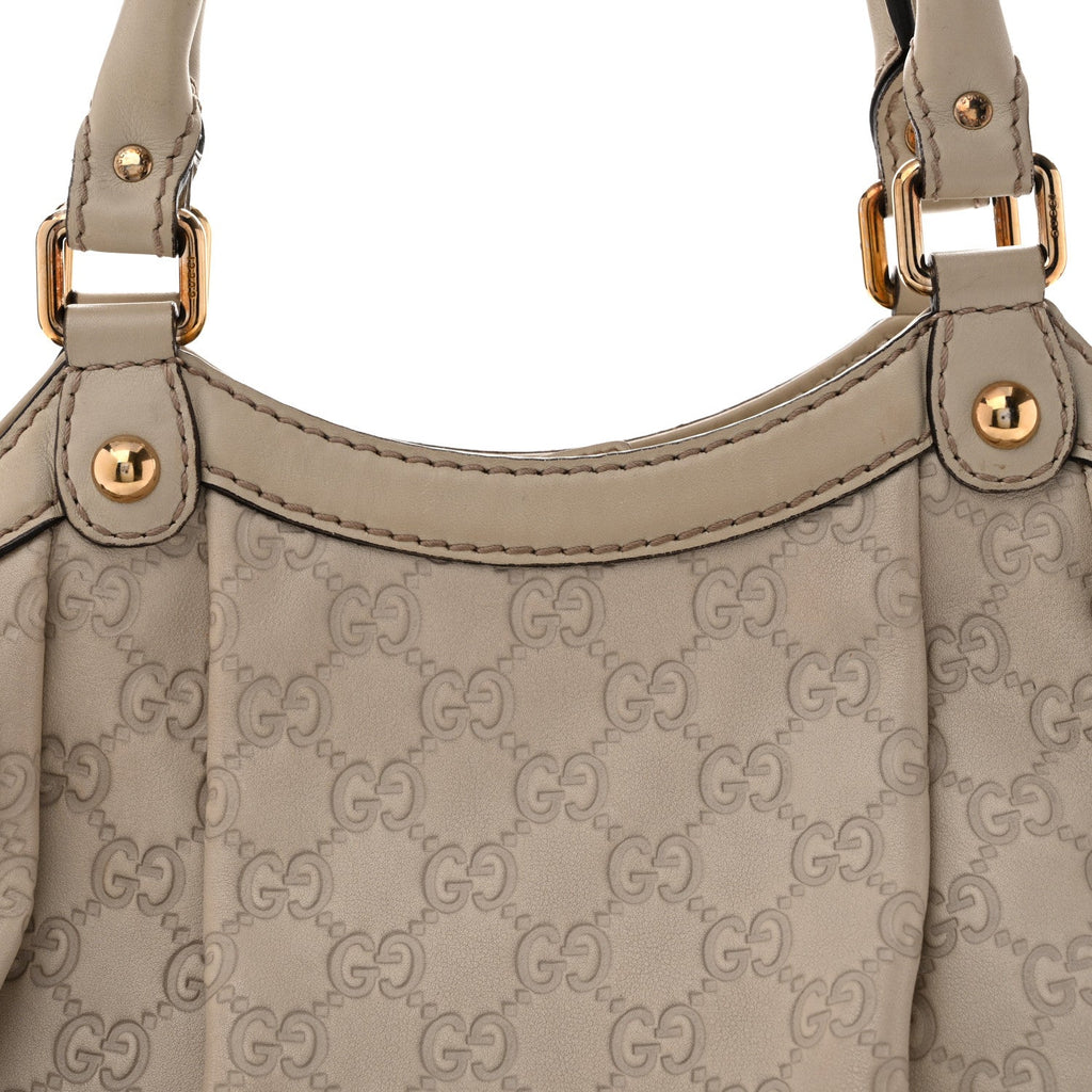 Guccissima Medium Sukey Tote Mystic White £¨ Direct shipment via from wholesalehk.shop