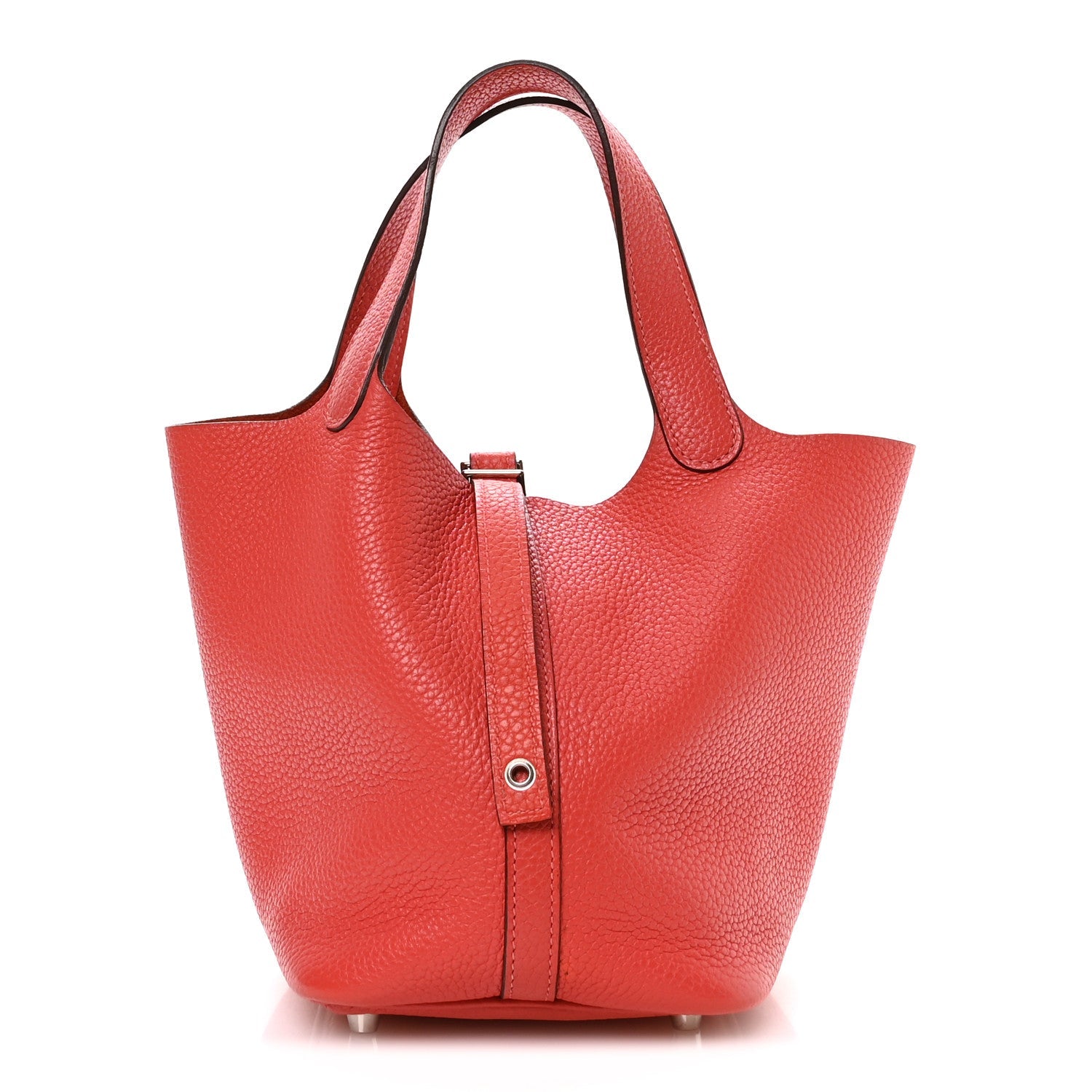 Taurillon Clemence Picotin Lock 18 PM Rose Jaipur £¨ Direct shipment via from wholesalehk.shop