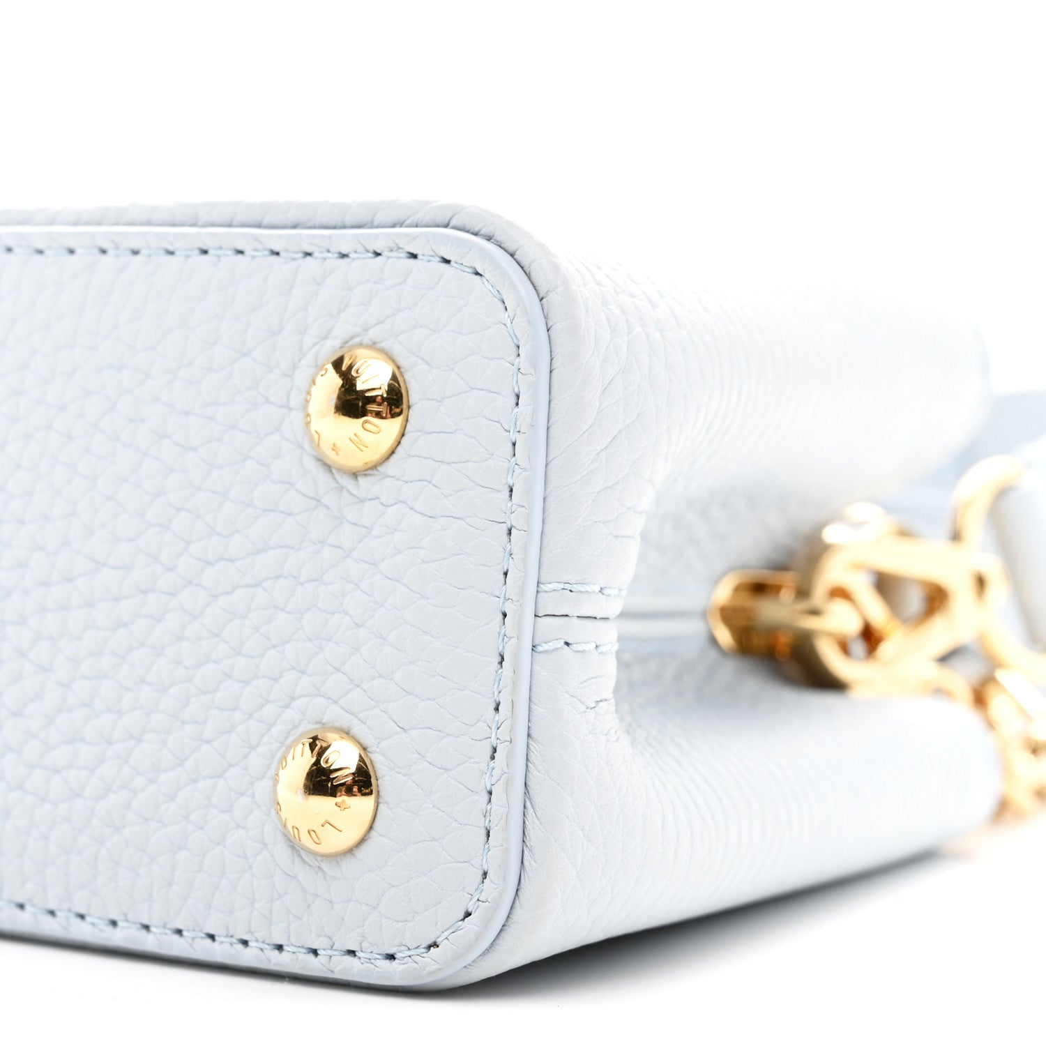 LV X TM Taurillon Capucines East West Mini Olympe Blue £¨ Direct shipment via from wholesalehk.shop