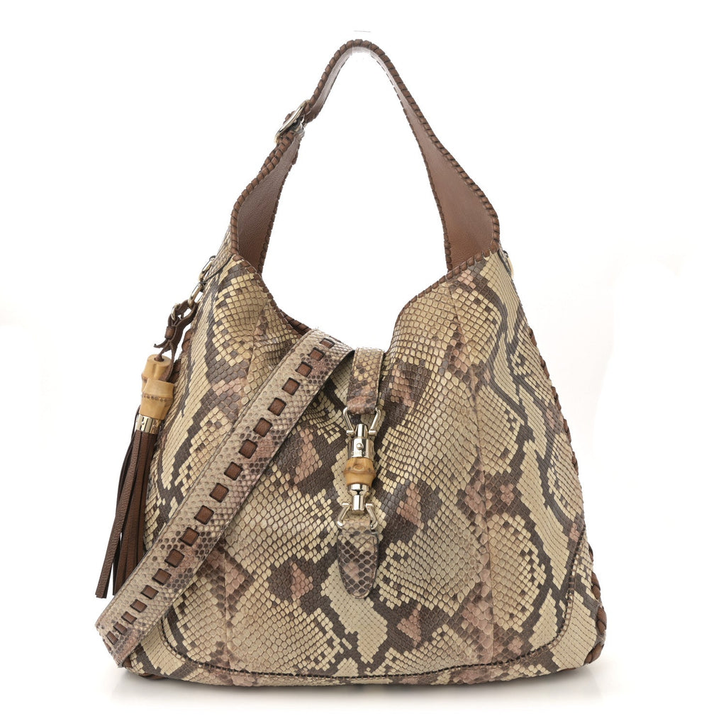 Snakeskin Large New Jackie Shoulder Bag Multicolor £¨ Direct shipment via from wholesalehk.shop