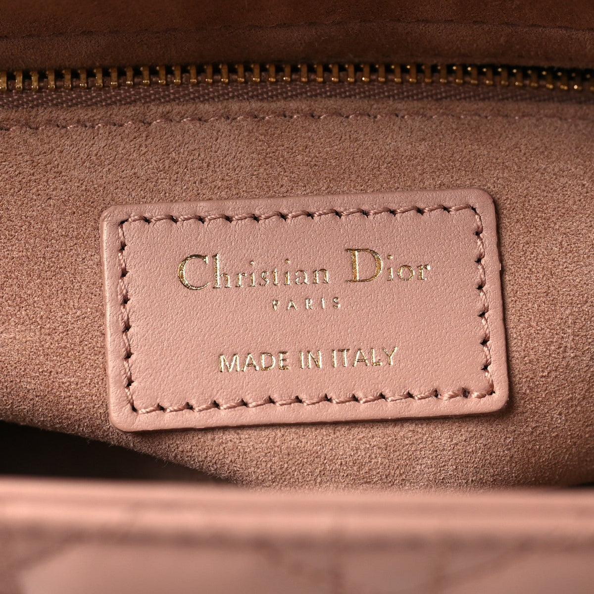Lambskin Cannage Medium Lady Dior Fard wholesalehk.shop