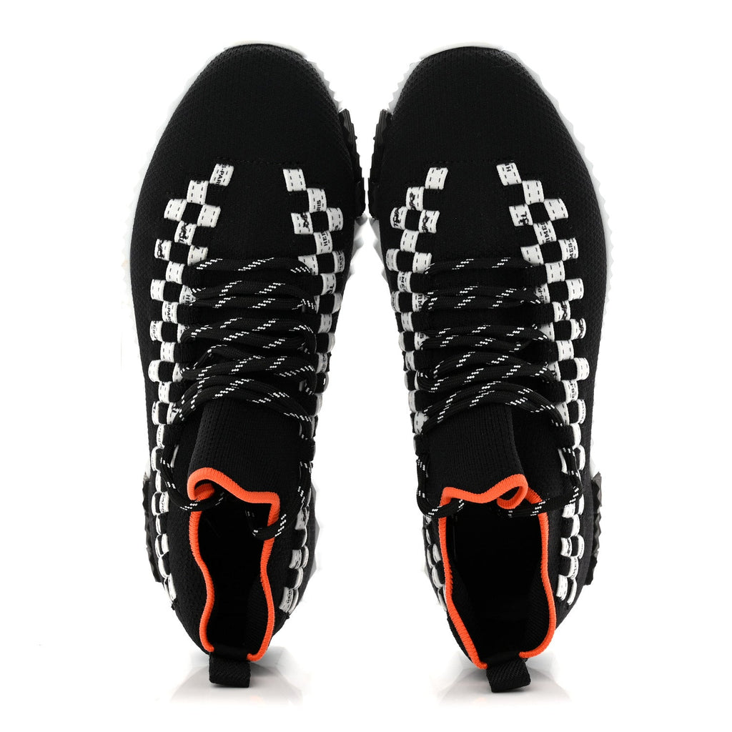 Knit Womens Flex Bolduc Sneakers 37 Black White wholesalehk.shop