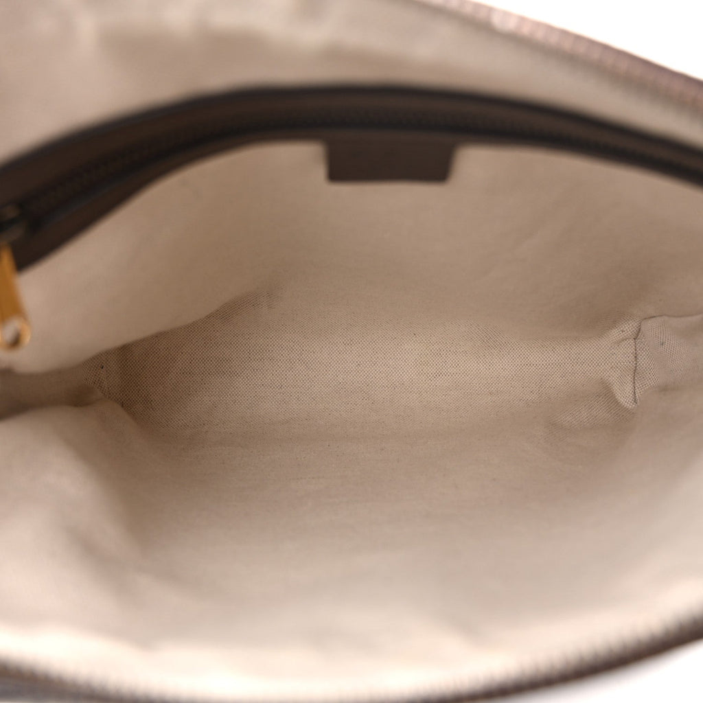 GG Supreme Monogram Web Medium Ophidia Messenger Bag Brown wholesalehk.shop