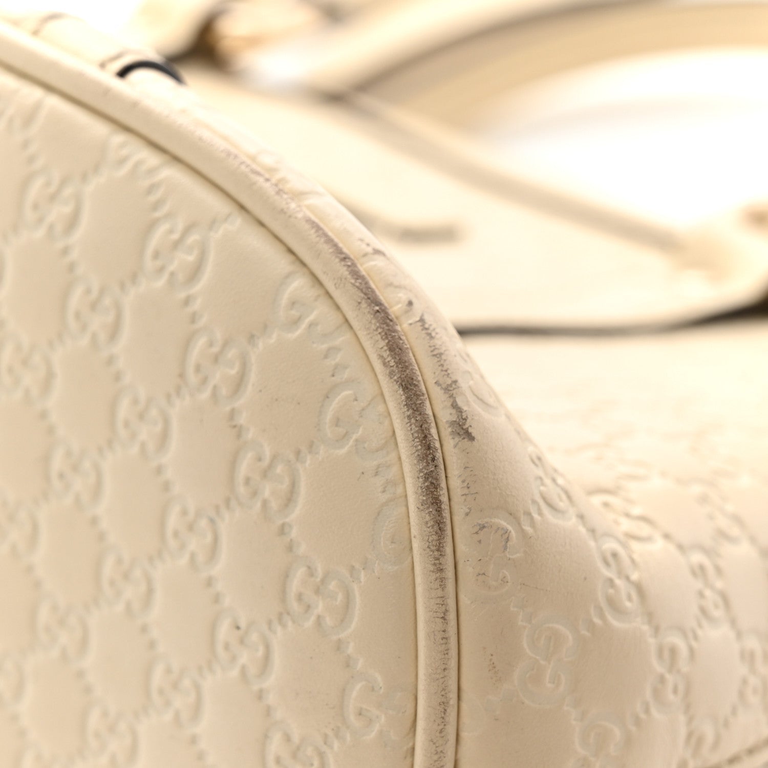 Soft Microguccissima Mini Dome Bag Ivoire £¨ Direct shipment via from wholesalehk.shop