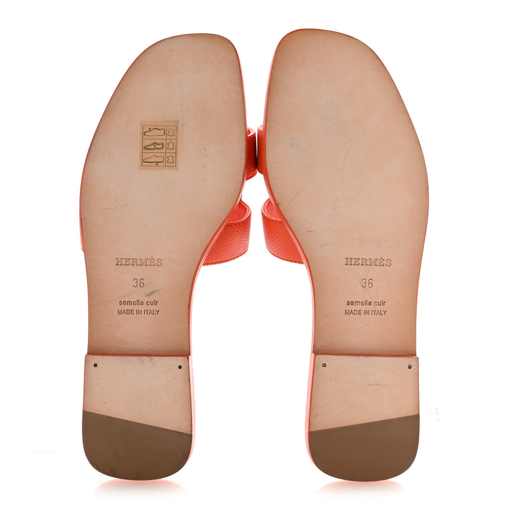 Epsom Oran Sandals 36 Orange Poppy wholesalehk.shop