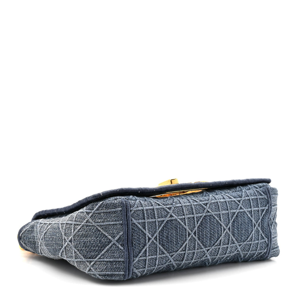 Denim Cannage Small Caro Bag Blue wholesalehk.shop