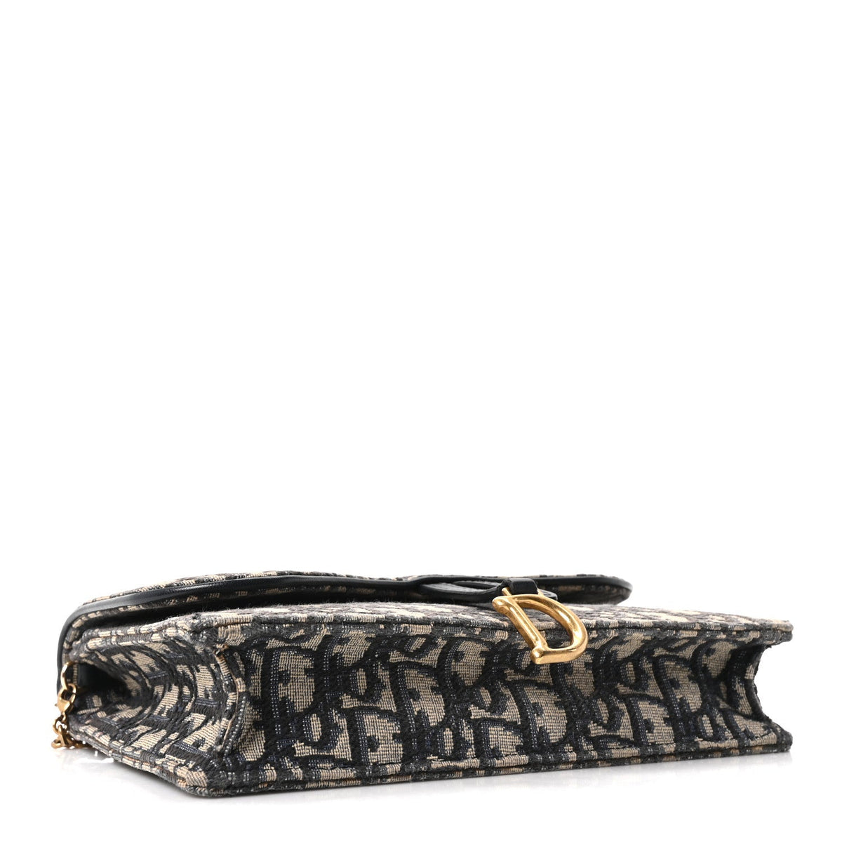 Oblique Saddle Chain Pouch Blue wholesalehk.shop