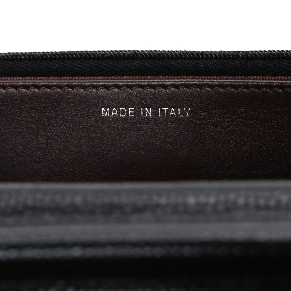 Caviar Quilted Wallet on Chain WOC Black wholesalehk.shop