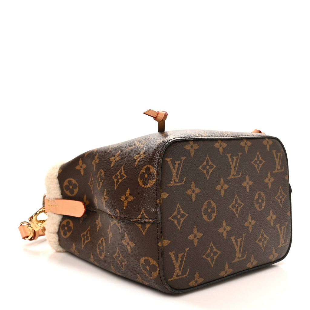 Monogram Shearling Cozygram Neonoe BB £¨ Direct shipment via from wholesalehk.shop