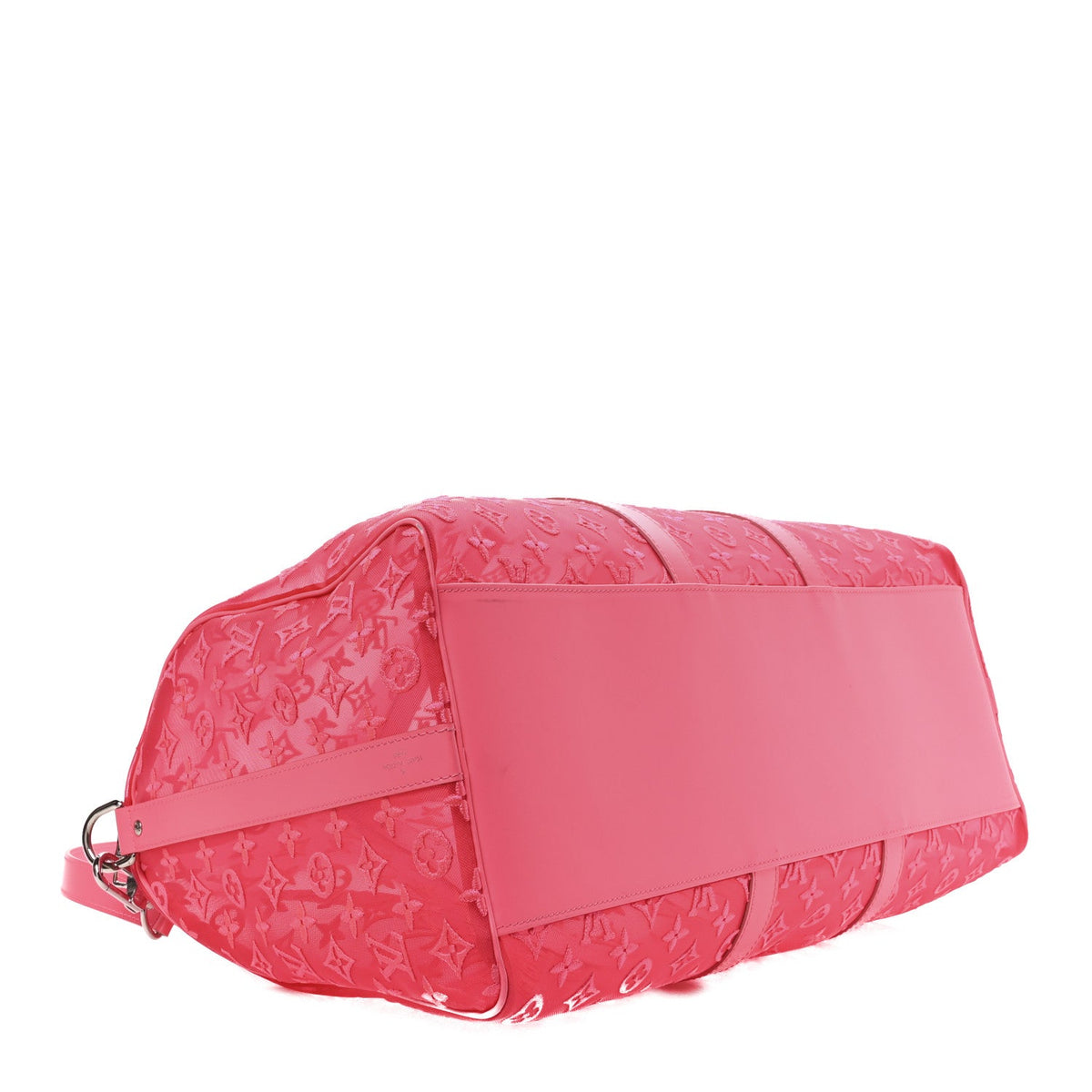 Monogram Fluo See Through Keepall Bandouliere 50 Rose wholesalehk.shop