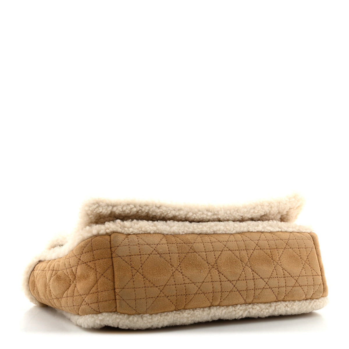 Shearling Cannage Large Caro Bag Camel wholesalehk.shop