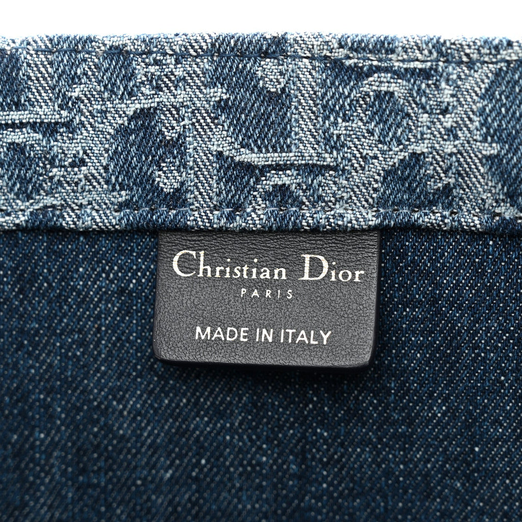 Oblique Denim Large Book Tote Blue £¨ Direct shipment via from wholesalehk.shop