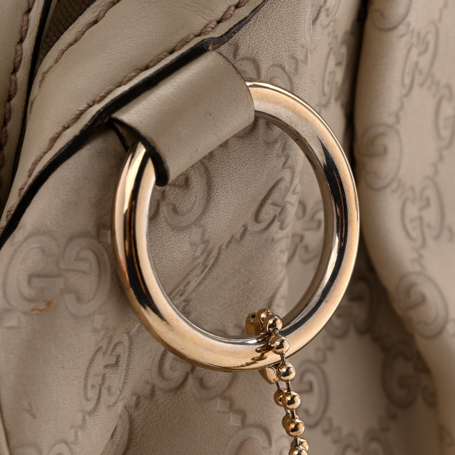 Guccissima Medium Sukey Tote Mystic White £¨ Direct shipment via from wholesalehk.shop