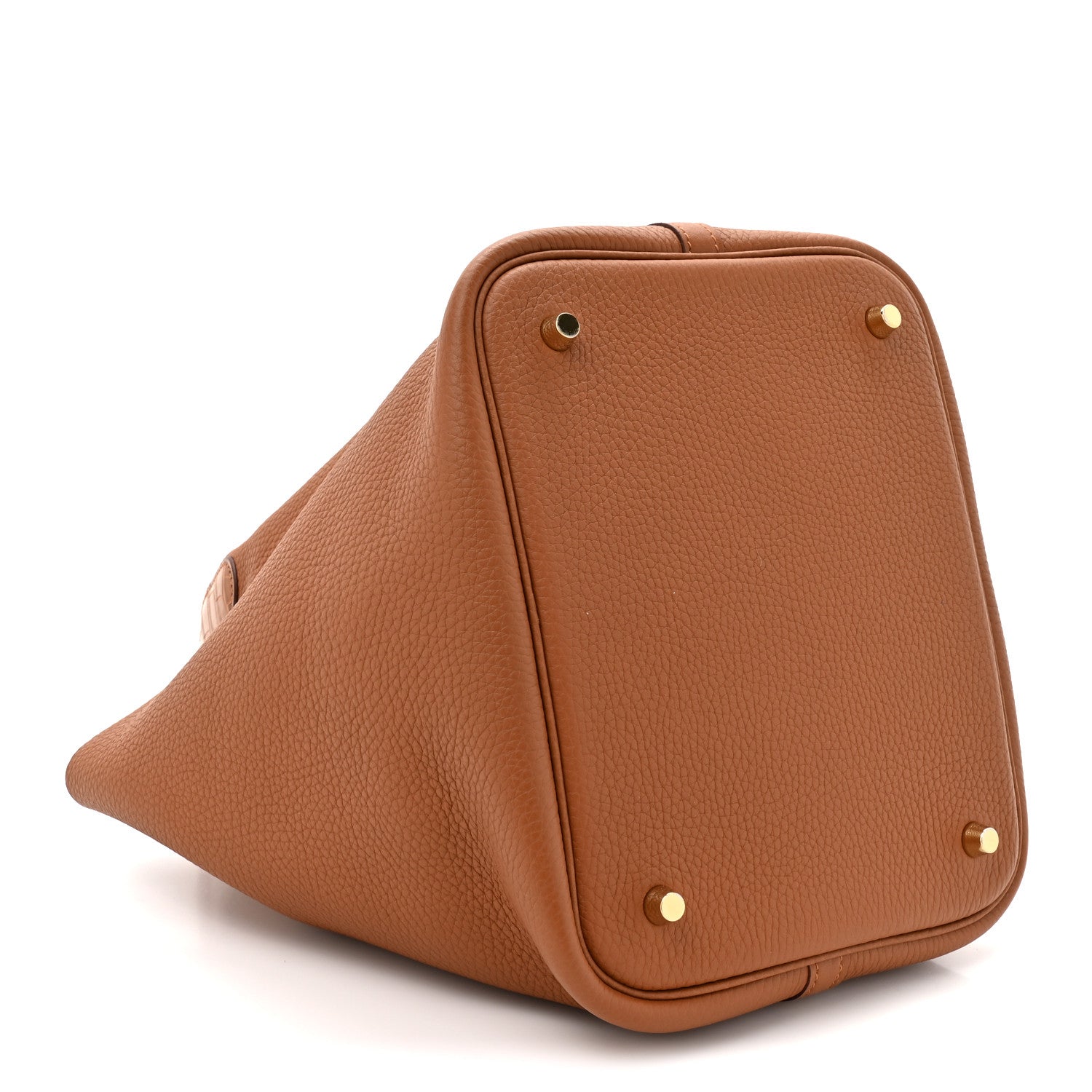 Taurillon Clemence Matte Alligator Picotin Lock Touch 22 MM Gold £¨ Direct shipment via from wholesalehk.shop