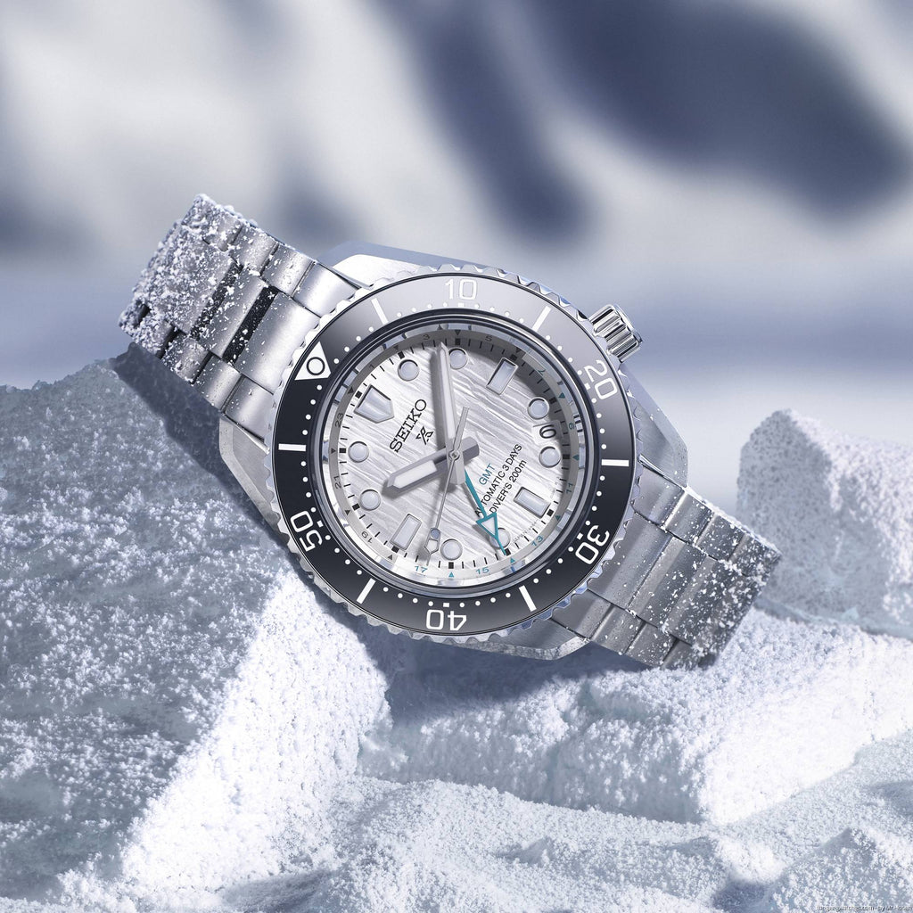 Seiko Prospex Sea Arctic Ocean GMT Limited Edition Silver Dial Silver Steel Strap Watch For Men - SPB439J1 wholesalehk.shop