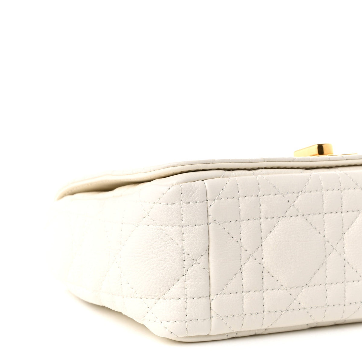 Calfskin Cannage Small Caro Bag Ivory wholesalehk.shop