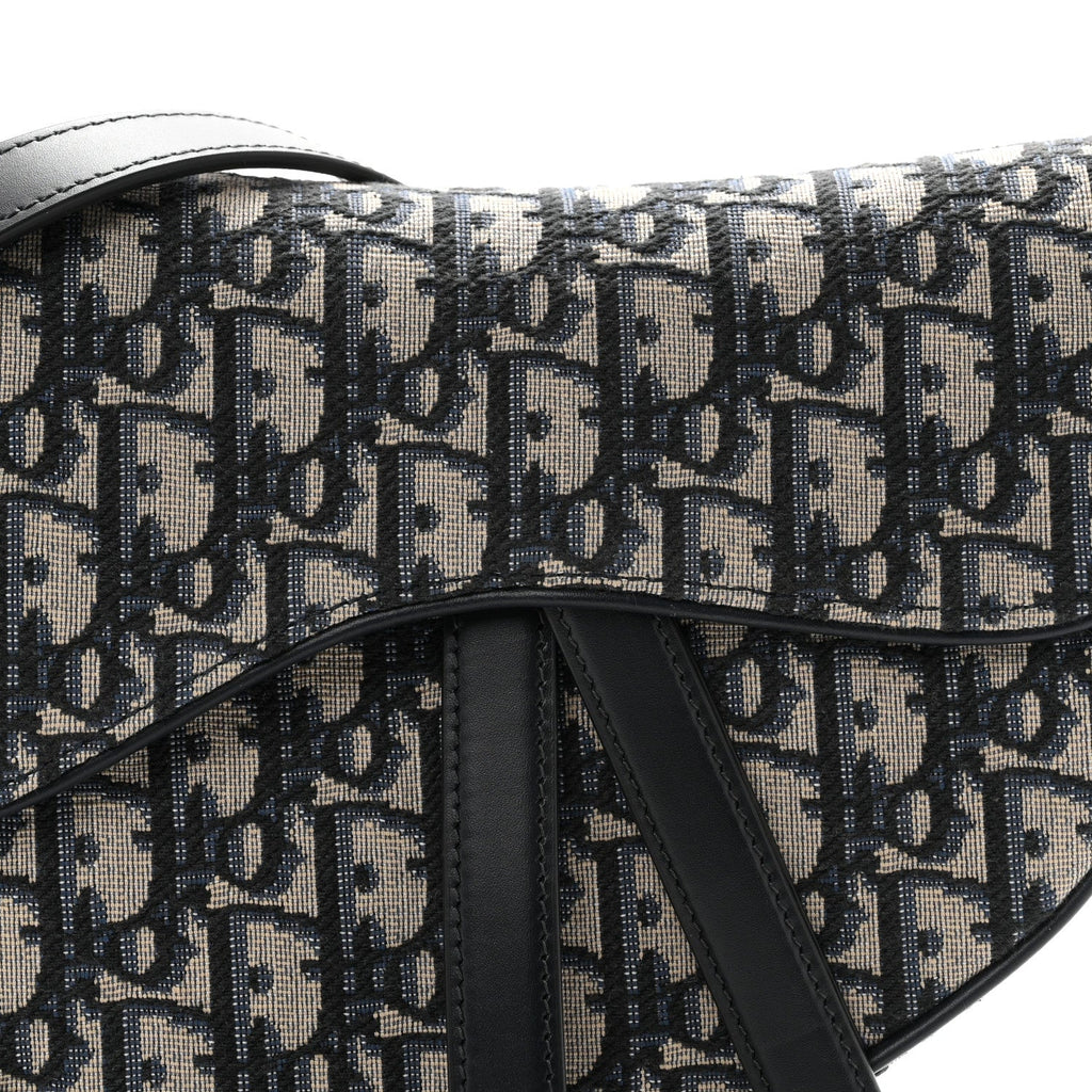 Oblique Saddle Bag With Strap Blue wholesalehk.shop