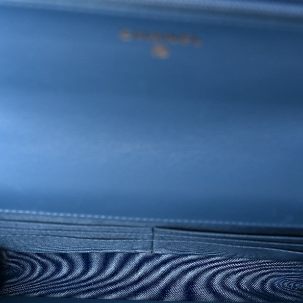 Lambskin Quilted Chanel 19 Wallet On Chain WOC Blue wholesalehk.shop