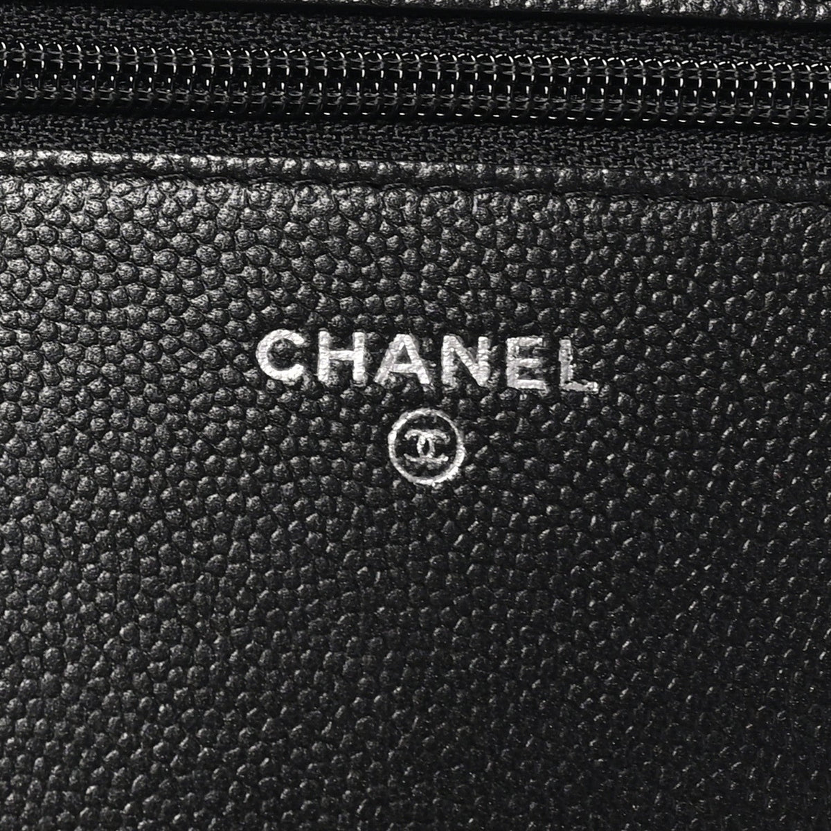 Caviar Quilted Boy Wallet On Chain WOC So Black wholesalehk.shop