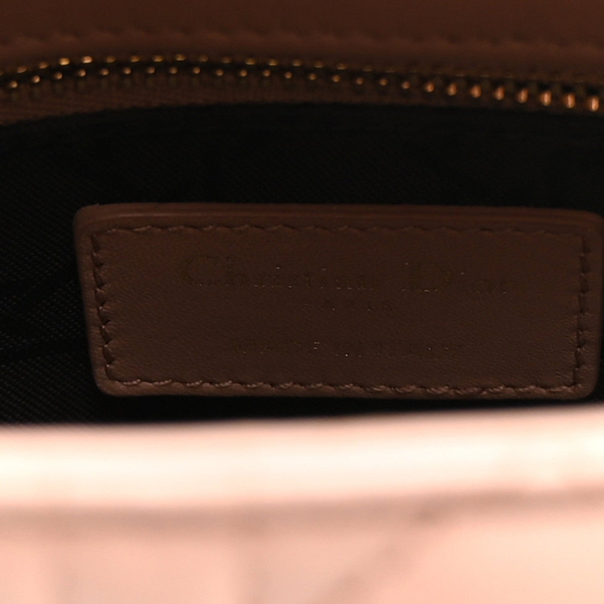 Lambskin Cannage Small My ABCDior Lady Dior Blush wholesalehk.shop