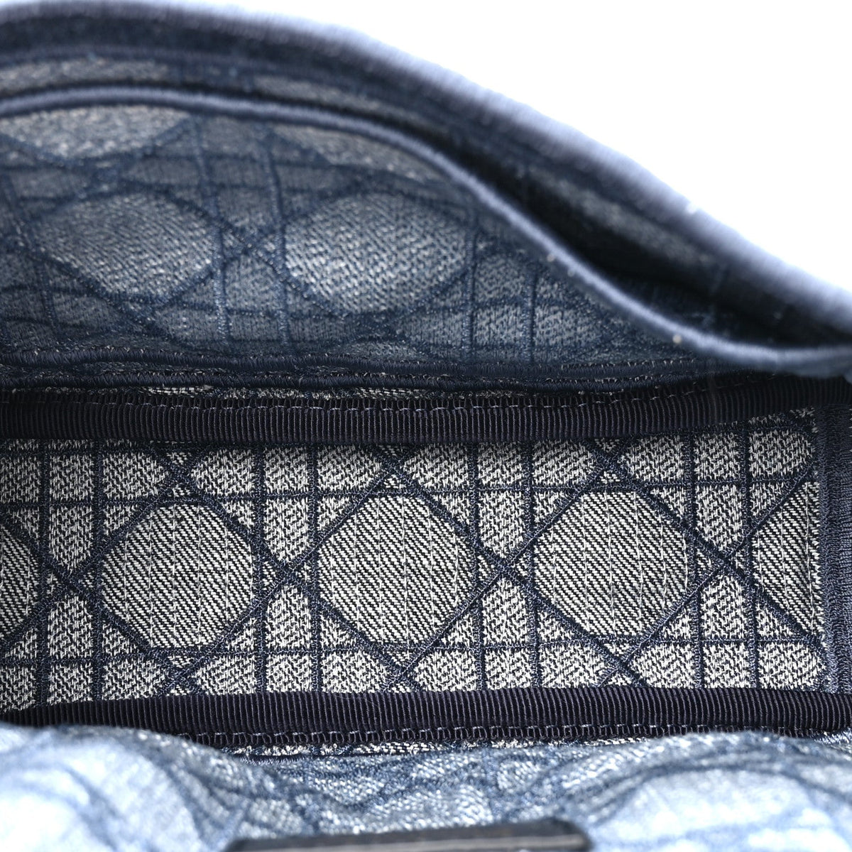 Denim Cannage Small Caro Bag Blue wholesalehk.shop