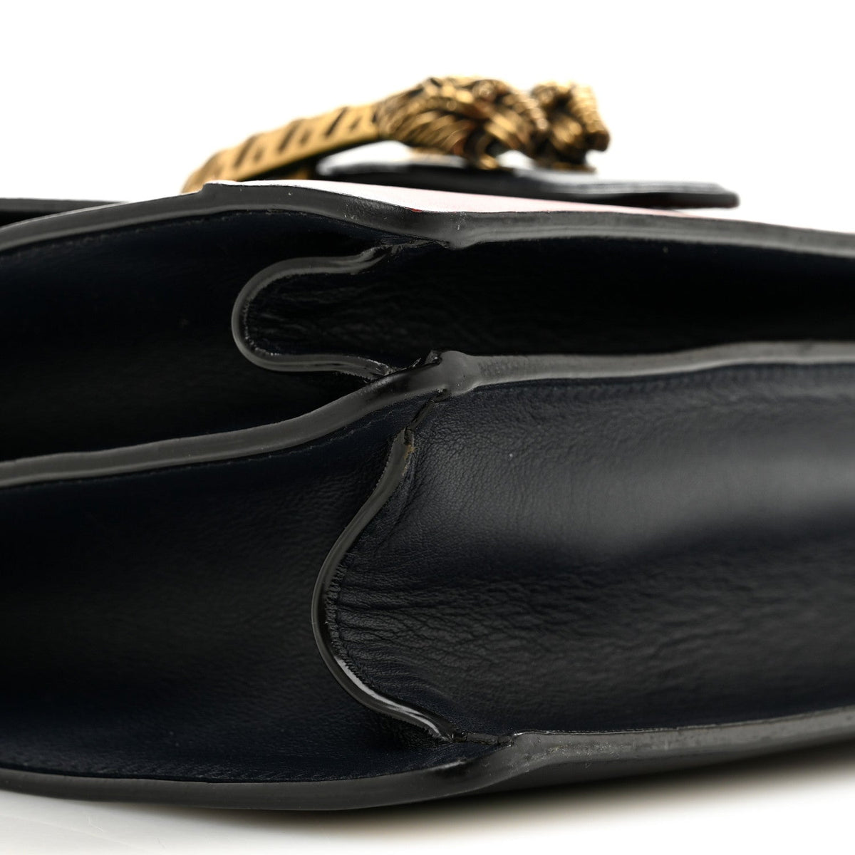 Moon Calfskin Bamboo Web Medium Dionysus Top Handle Bag Blue Emerald Hibiscus Red wholesalehk.shop