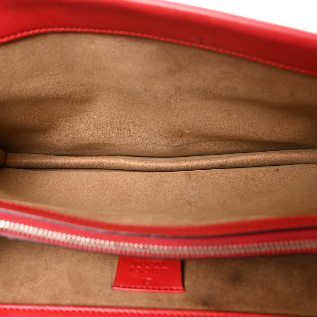 GG Supreme Monogram Arabesque Dionysus Shoulder Bag Hibiscus Red wholesalehk.shop