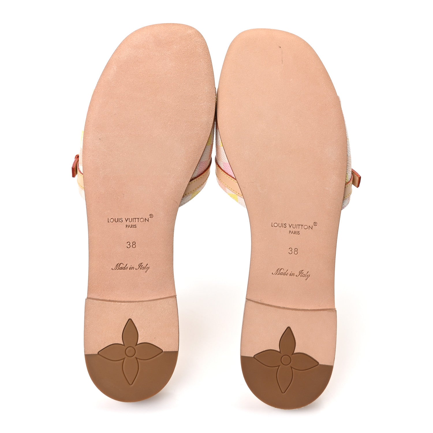 Damierlicious Neo Revival Flat Mule Sandals 38 Rose Peach £¨ Direct shipment via from wholesalehk.shop
