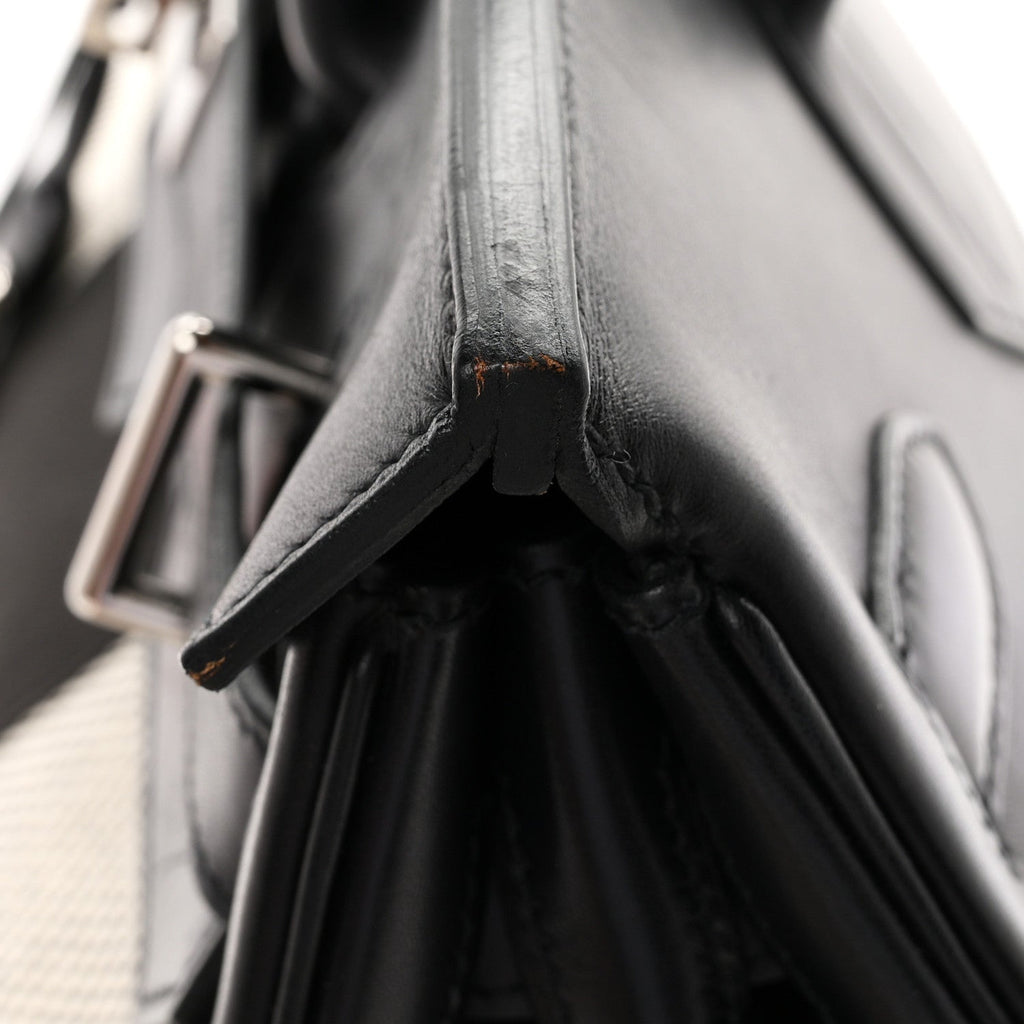 Hunter Criss Viking Evergrain Flag HAC Birkin 40  Ecru Black £¨ Direct shipment via from wholesalehk.shop