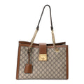 GG Supreme Monogram Medium Padlock Tote Beige Cuir £¨ Direct shipment via from wholesalehk.shop