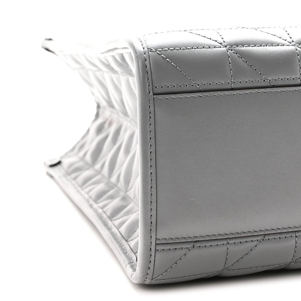 Calfskin Matelasse Aria Medium GG Marmont Shoulder Tote  Deep Grey wholesalehk.shop