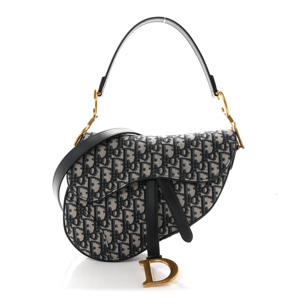 Oblique Saddle Bag With Strap Blue wholesalehk.shop